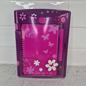 Mattel Girl Tech Password Journal Pen And Notebook Pink Electronic Invisible Ink